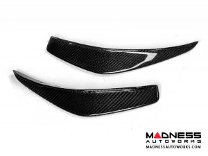 Mercedes-Benz CLA45 AMG Front Bumper Fins - Carbon Fiber Mercedes-Benz CLA45 AMG Front Bumper Fins - Carbon Fiber